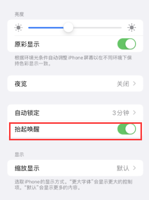 开阳苹果授权维修站分享iPhone轻点无法唤醒怎么办