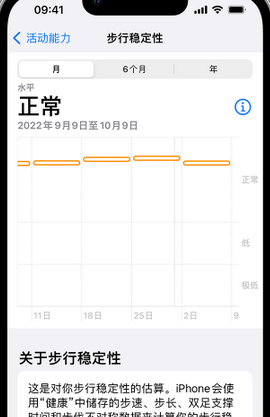 开阳iPhone手机维修如何在iPhone开启'步行稳定性通知'