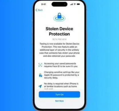 开阳苹果授权维修店分享被盗设备保护功能开启方法 