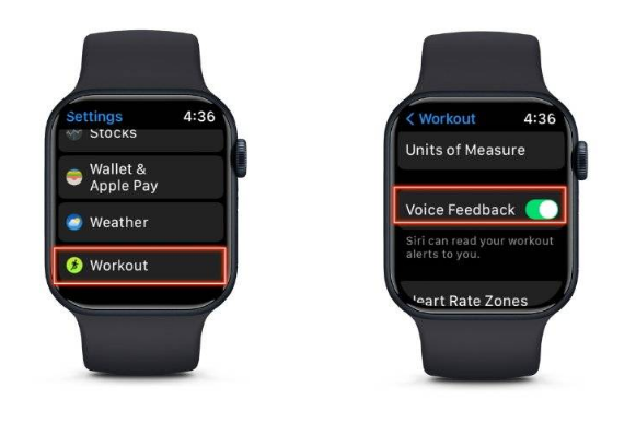 开阳苹果维修网点分享在 Apple Watch 上通过语音锻炼的方法 