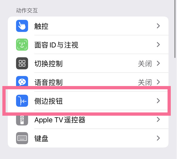 开阳苹果14维修店分享iPhone14 Plus侧键双击下载功能关闭方法 